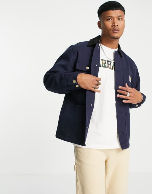 Carhartt WIP - Michigan - Jakke i mørk marineblå