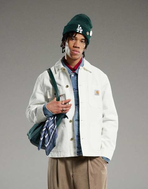 Carhartt WIP - Michigan - Jas in wit - view 1