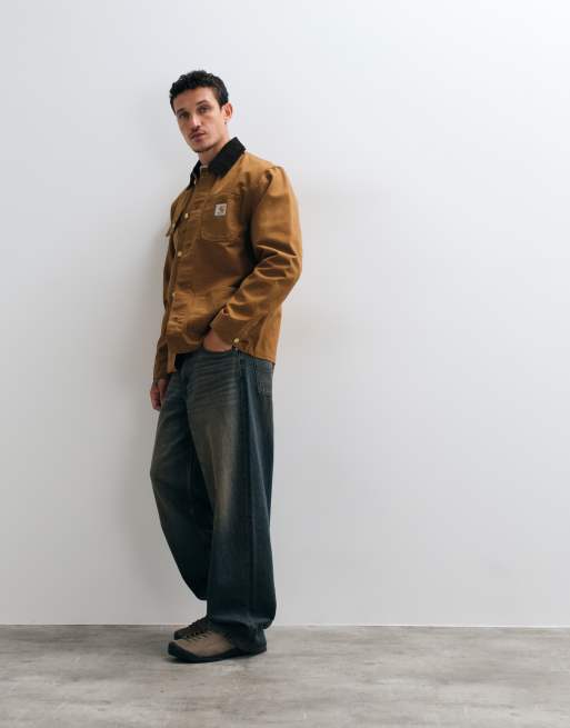 Carhartt WIP Michigan-kappa i Hamilton Brown, 4 av 5