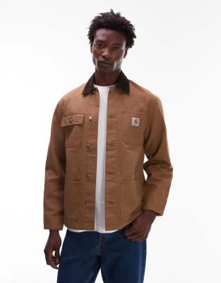Carhartt WIP - Michigan - Leichter Mantel in Hellbraun-Neutral