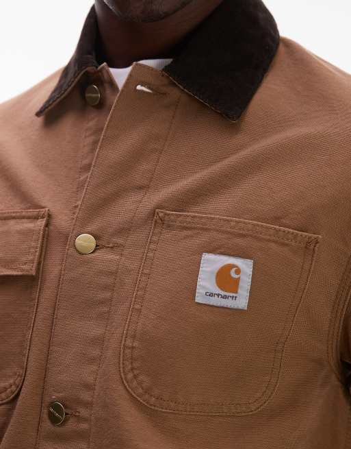 Carhartt WIP – Michigan – Leichter Mantel in Hellbraun, 5 von 5