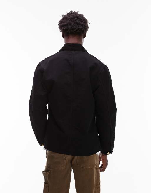 Carhartt WIP – Michigan – Lekki płaszcz w czarnym kolorze, 3 z 5