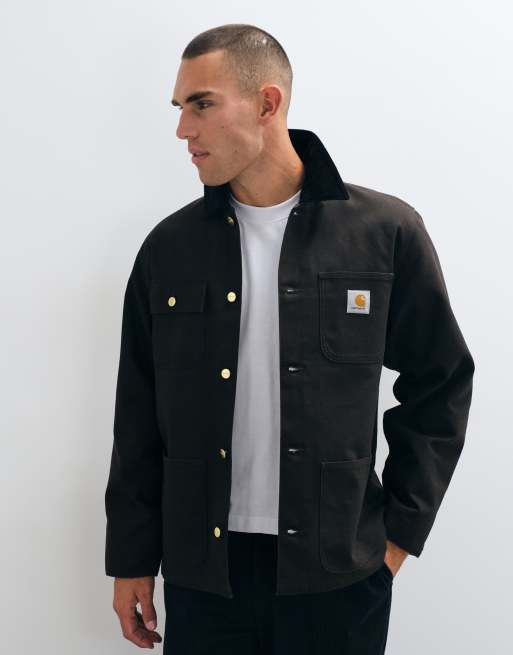 Carhartt WIP Michigan-Mantel in Dunkelbraun, 5 von 5