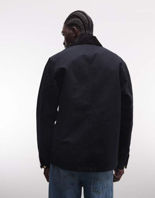 Carhartt WIP - Michigan - Sort frakke, 5 af 5