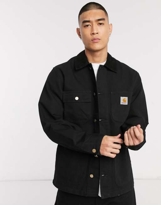 Carhartt WIP Michigan summer coat in black