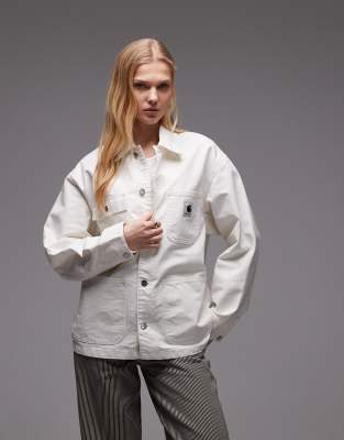 Carhartt WIP - Michigan - Weißer Mantel