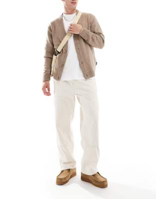 Carhartt WIP Carhartt WIP midland double knee trousers in off white