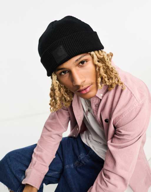 Carhartt WIP – Milo – Czarna czapka beanie