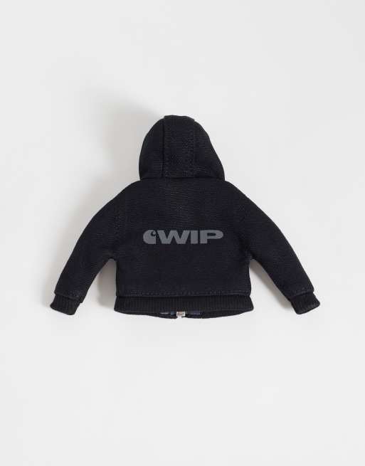 Carhartt WIP – Mini Active – Schlüsselanhänger in Jacken-Form in Schwarz, 2 von 3