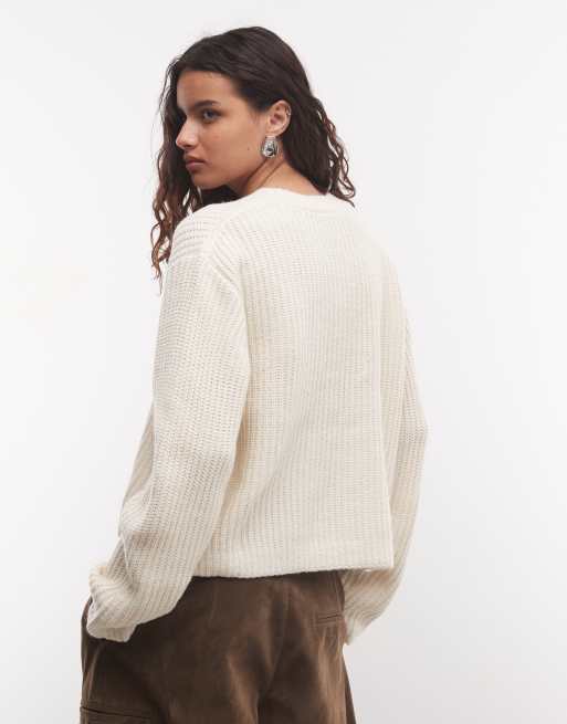 Carhartt WIP - Mira - Pull en maille - Naturel, 4 de 4