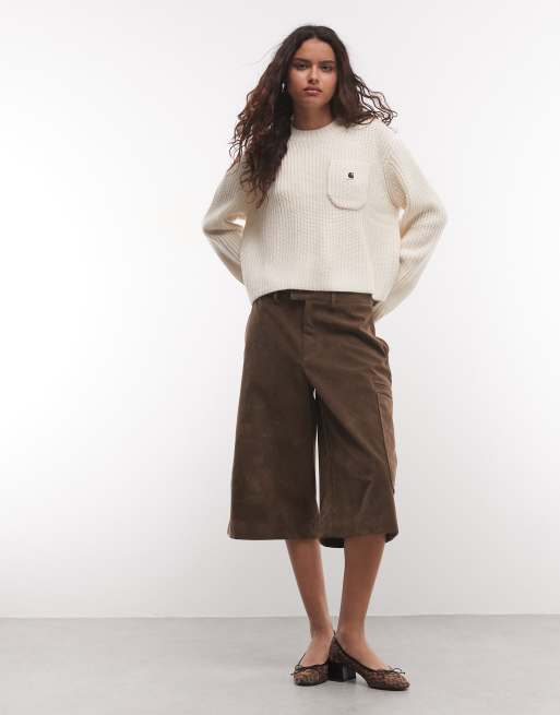 Carhartt WIP Mira Strickpullover in Cremeweiß, 3 von 4