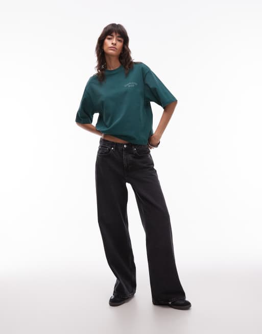 Carhartt WIP - Modality - Grøn oversized T-shirt, 2 af 4