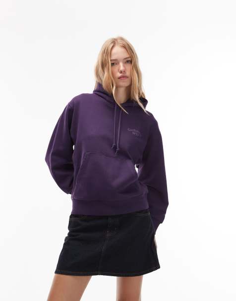 Carhartt WIP modality hoodie in purple - view 1