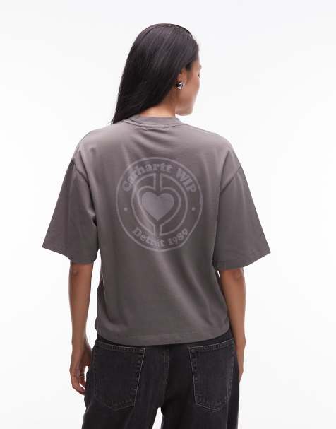 Carhartt WIP - Modality - T-shirt oversize grigia - view 1
