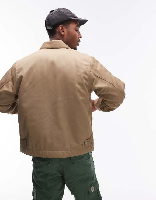 Carhartt WIP - Module Script - Jack met rits in beige, 4 van 4