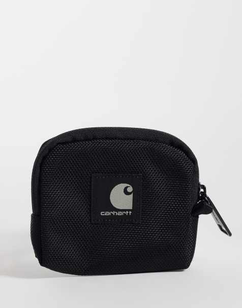 Carhartt WIP - Monedero negro con logo - view 1