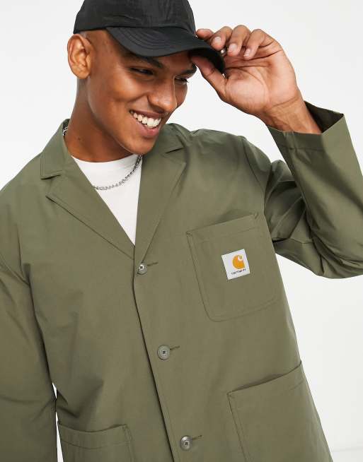Carhartt WIP - Montana - Blazer da abito casual color kaki, 4 di 4