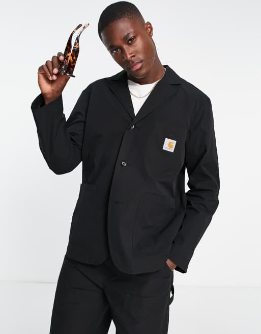 Carhartt WIP - Montana - Blazer da abito casual colore nero