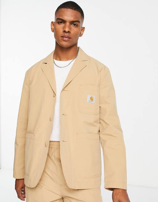 Carhartt WIP – Montana – Ljusbrun, vardaglig kavaj, del av kostym