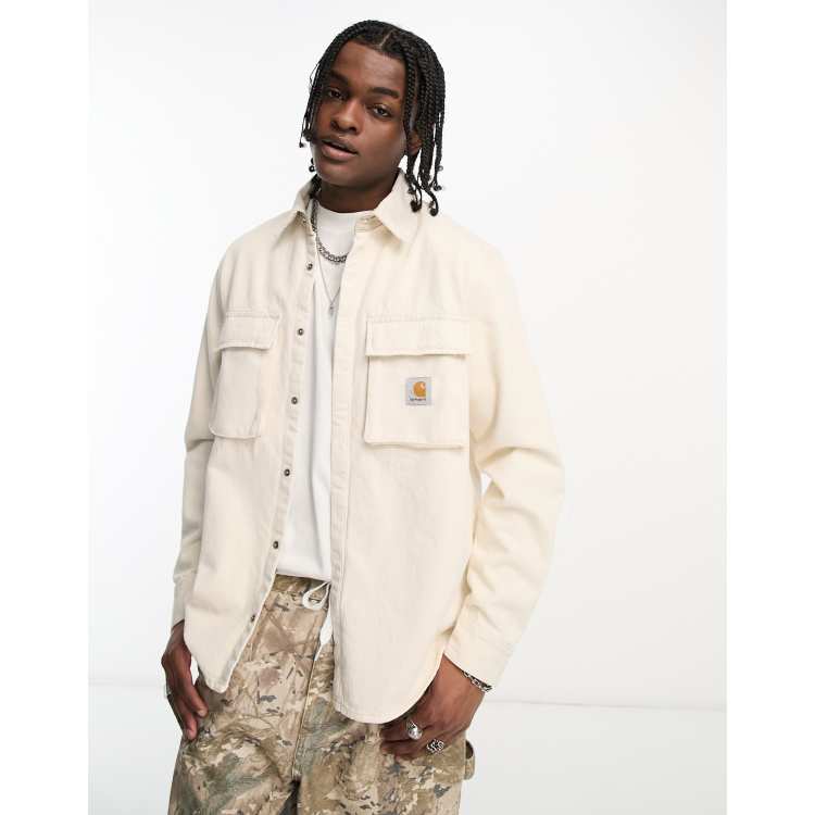 Carhartt wip chalk on sale jacket