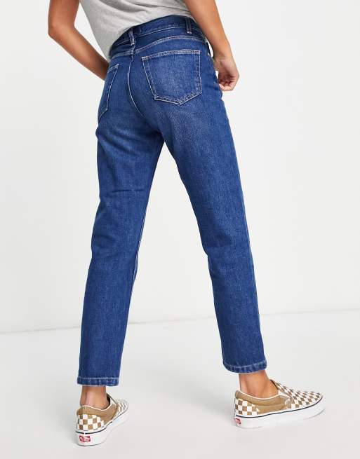 Carhartt WIP – Mörkblå stentvättade slim jeans, 2 av 4