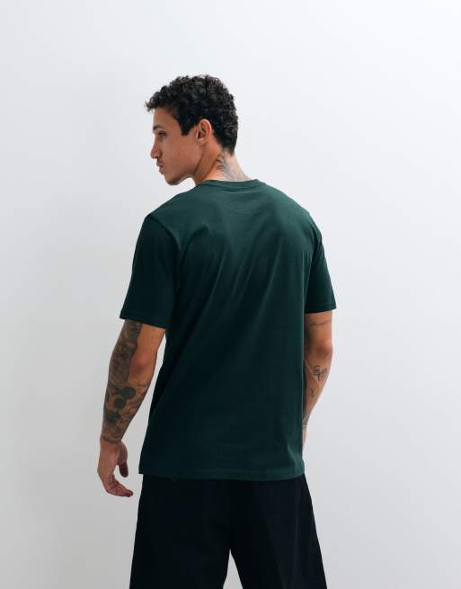 Carhartt WIP – Mörkgrön t-shirt med ficka, 5 av 5