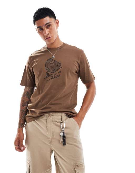 Carhartt WIP – Move on Up – Brun t-shirt