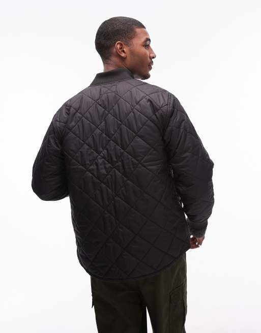 Carhartt WIP – Myton – Pikowana czarna kurtka, 3 z 4