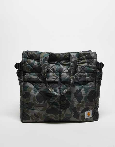 Carhartt WIP - Myton - Rejse-tote i gråt camouflage-print - view 1