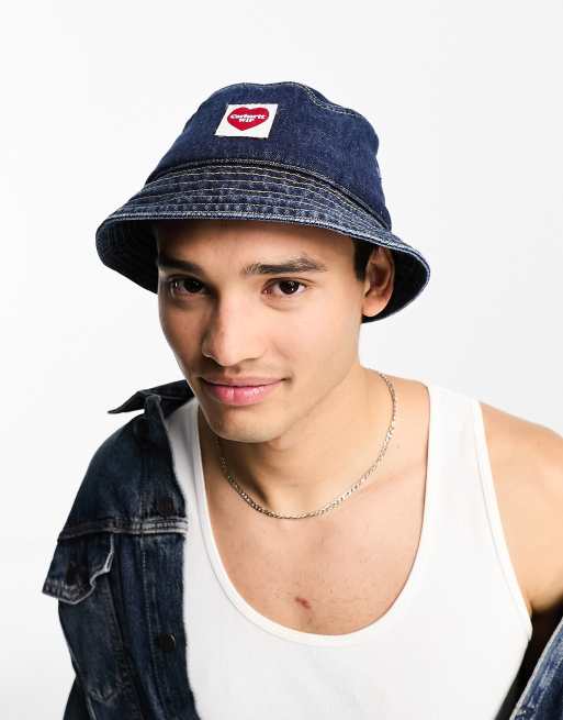 Carhartt WIP – Nash – Denim-Anglerhut in Blau