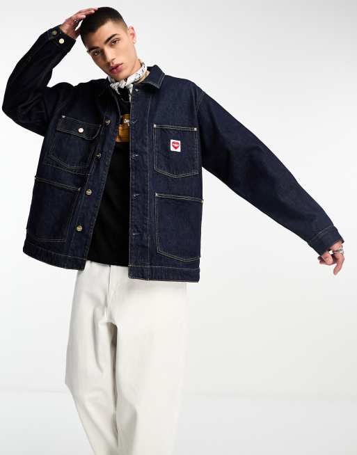 Carhartt WIP nash denim jacket in blue rinse