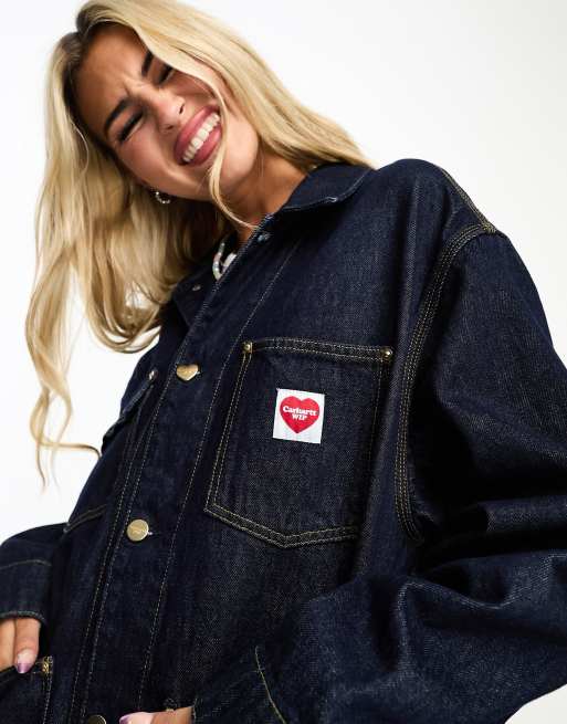 Carhartt WIP Nash denim jacket in blue ASOS