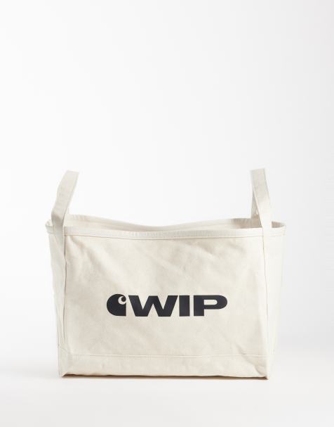 Carhartt WIP - Naturfarvet opbevaringsæske med logo - view 1