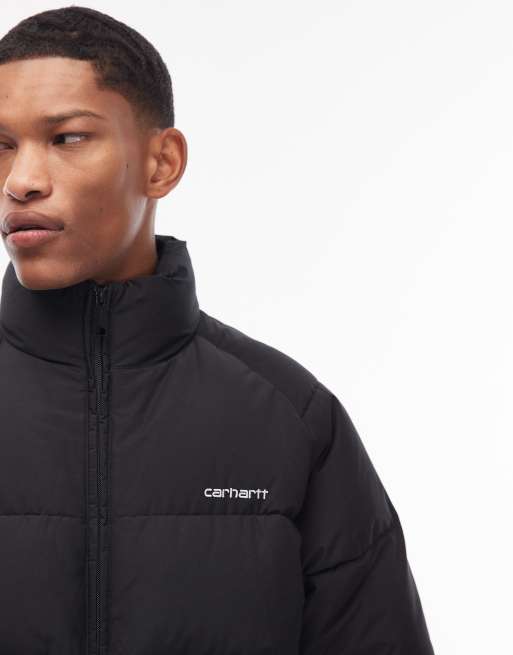 Carhartt WIP - Nebraska - Sort og vandafvisende dynejakke, 5 af 5