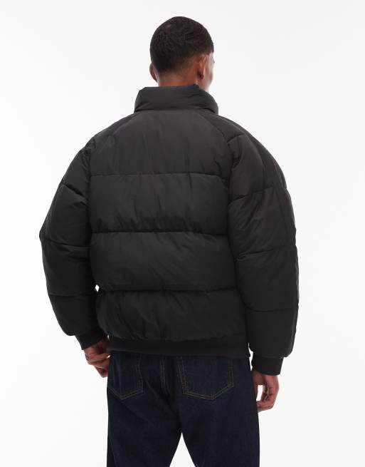 Carhartt WIP – Nebraska – Wasserdichte Pufferjacke in Schwarz, 3 von 5