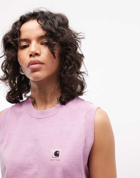 Carhartt WIP – Nelson – Ärmelloses Top in Rosa - view 1