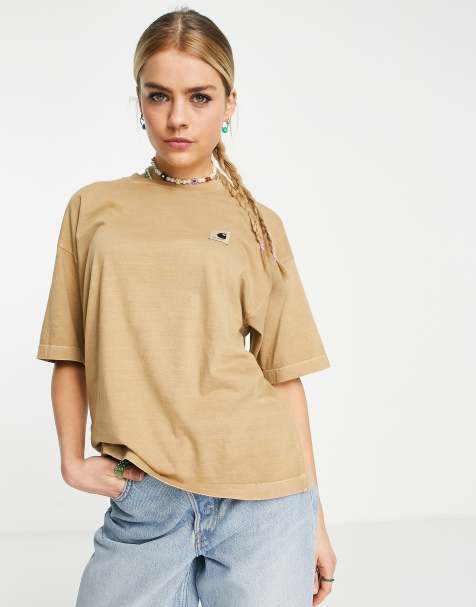 Carhartt WIP nelson boxy t-shirt in dusty beige - view 1