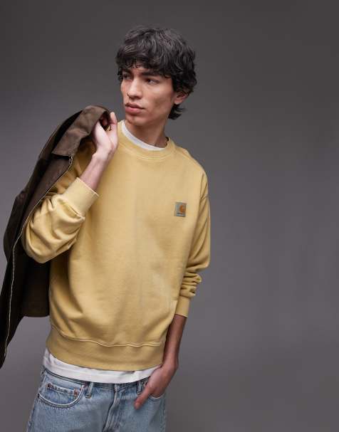 Carhartt WIP - Nelson - Felpa gialla - view 1