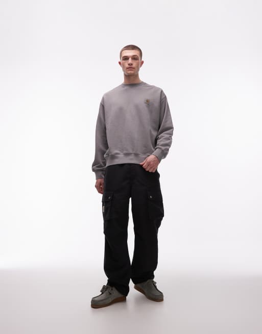 Carhartt WIP - Nelson - Felpa grigio chiaro, 2 di 5