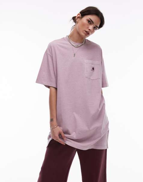 Carhartt WIP – Nelson Grand – Rosa t-shirt - view 1