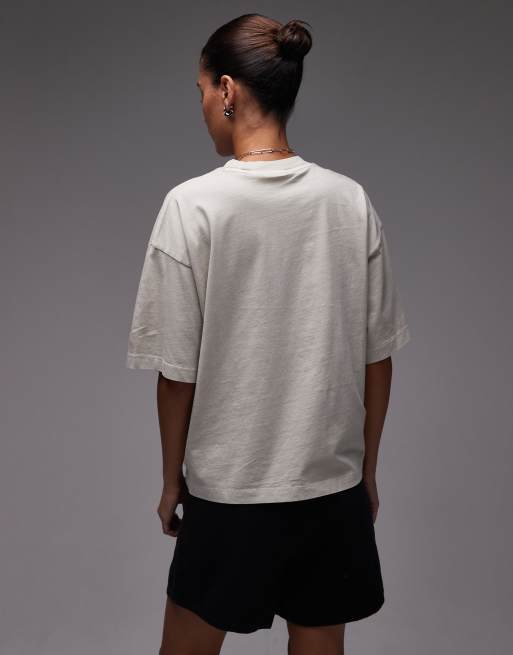 Carhartt WIP – Nelson – Kurzärmliges T-Shirt in überfärbtem Beige, 2 von 4