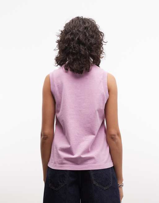 Carhartt WIP - Nelson - Lyserød top, 4 af 4