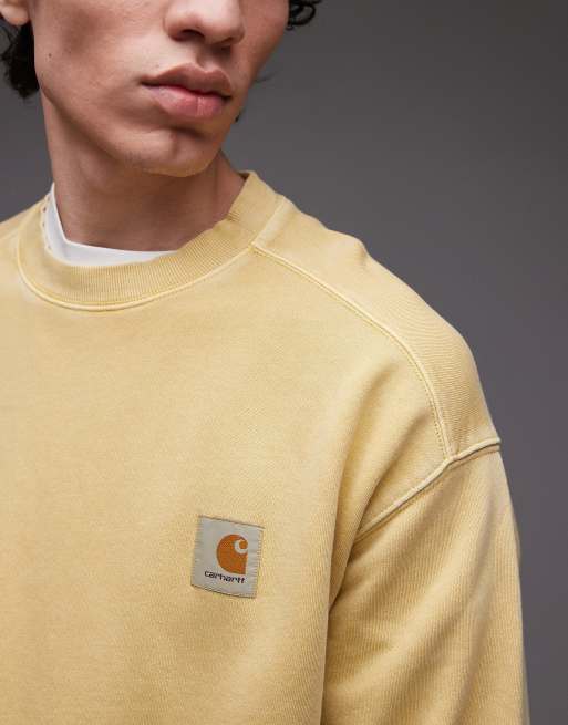 スウェット・トレーナー CARHARTT WIP Nelson cotton sweatshirt with logo patch Nelson cotton sweatshirt with logo patch CARHARTT WIP