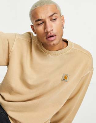 carhartt mustard sweatshirt