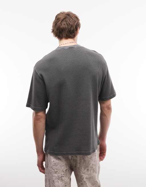 Carhartt WIP - Nelson - T-shirt gaufré - Noir délavé, 5 de 5