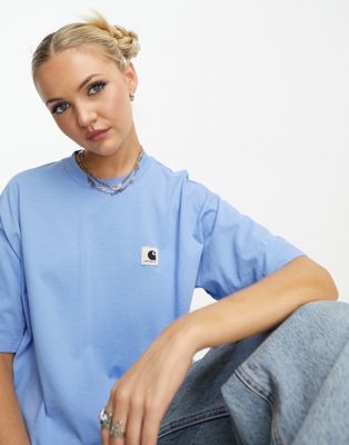 Carhartt WIP nelson t-shirt in blue