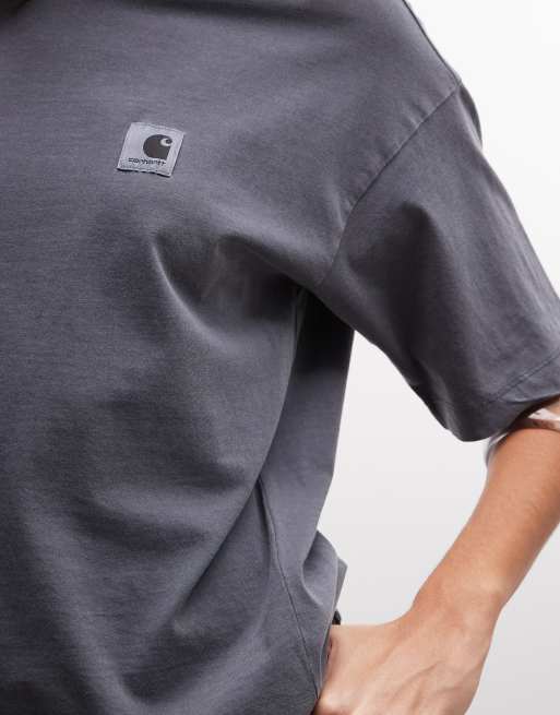 Carhartt WIP Nelson T-Shirt in Grau, 3 von 4
