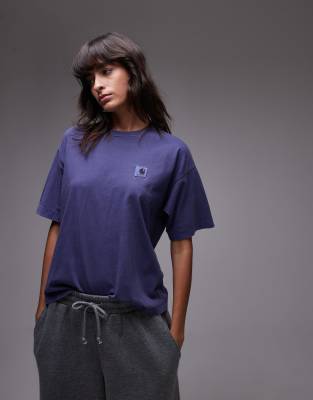 Carhartt WIP Carhartt WIP nelson t-shirt in purple