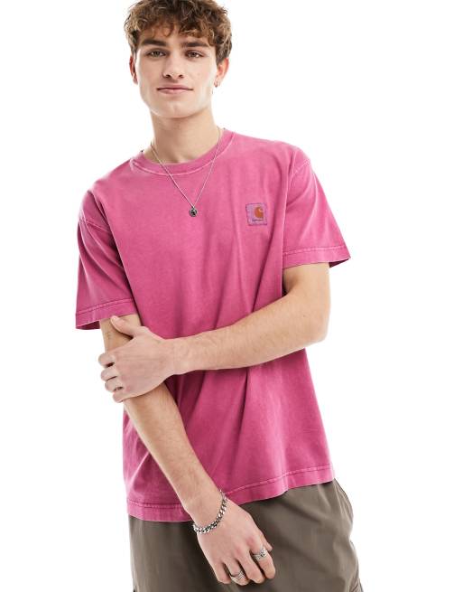 Carhartt WIP – Nelson – T-Shirt in Rosa