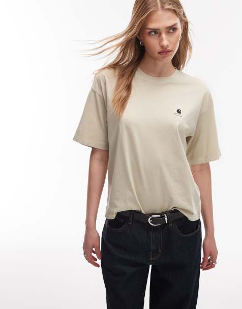 Carhartt WIP - Nelson - T-shirt - Taupe - view 1